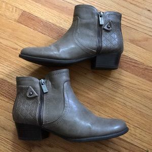 Brown/ Taupe Booties